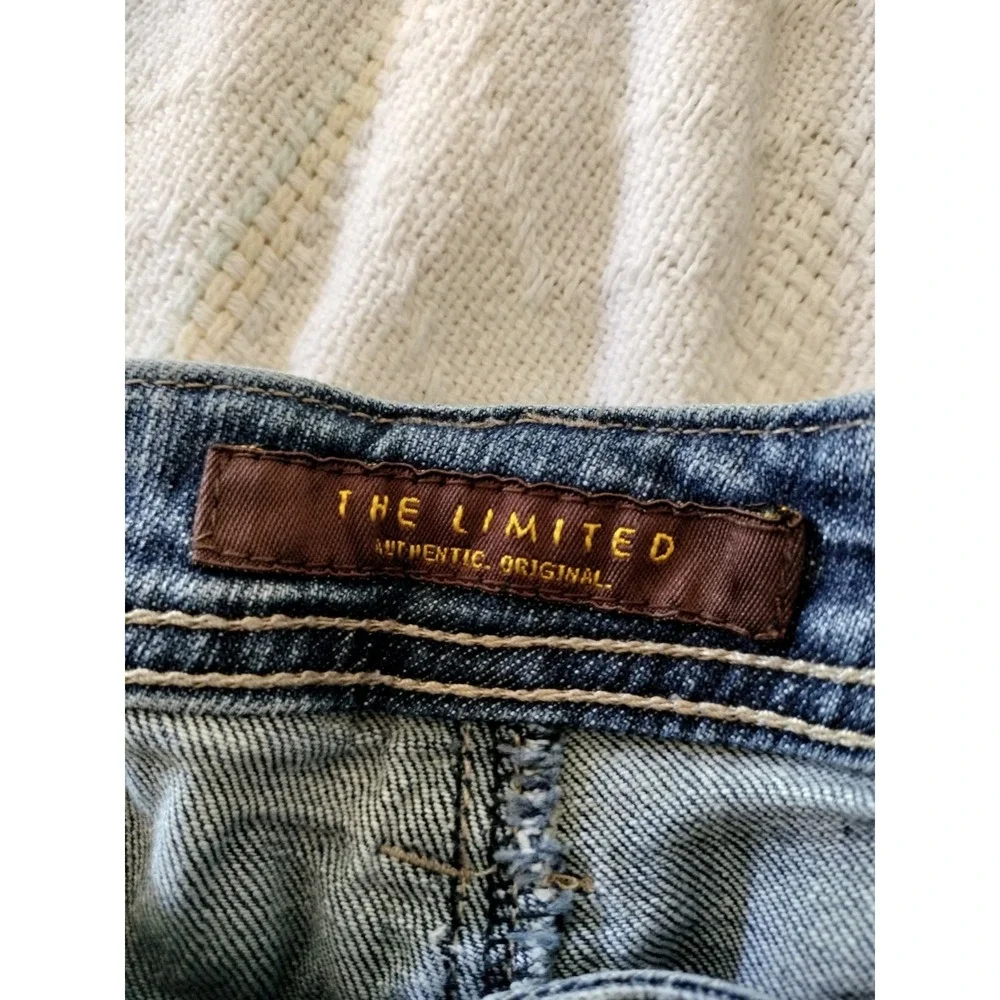 The Limited Authentic Original Flap Pocket‎ Flare Jeans | Blue Denim | Size 12